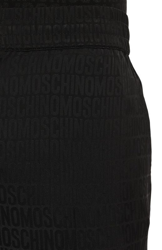 Шорты из вискозы и шелка Moschino 5
