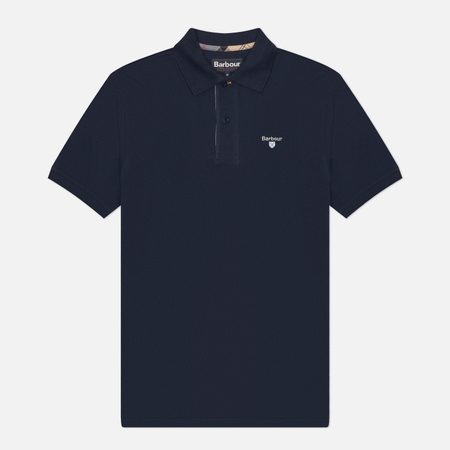 Мужское поло Barbour Tartan Pique, цвет синий