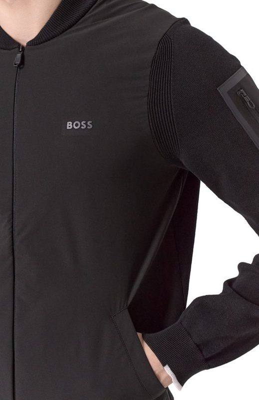 Комбинированная толстовка BOSS Green 5