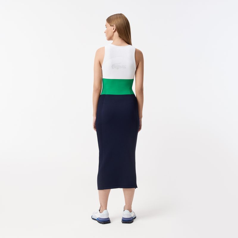 Женское платье Lacoste из вискозы 2