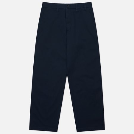 Мужские брюки Norse Projects Norse Standard Wide Chino, цвет синий