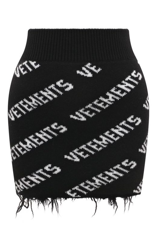 Шерстяная юбка VETEMENTS