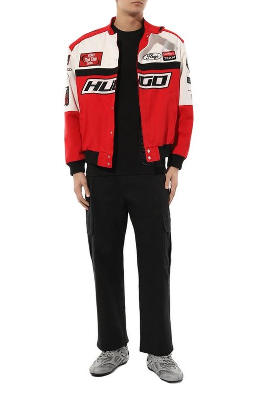 Хлопковая футболка Moschino 2