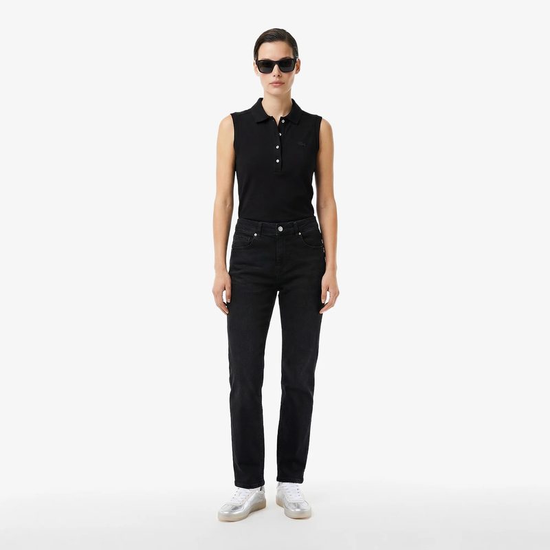 Женские хлопковые джинсы Lacoste