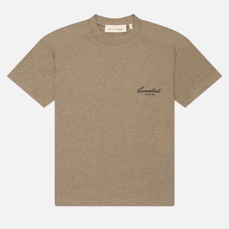 Женская футболка Fear of God ESSENTIALS Classic, цвет бежевый