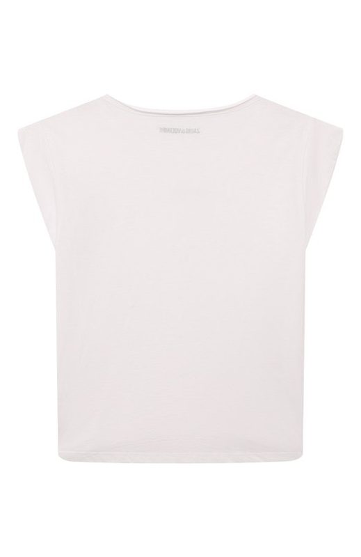 Хлопковая футболка Zadig and Voltaire 2