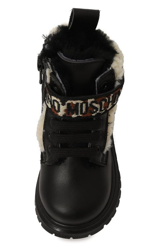 Утепленные ботинки Moschino 4