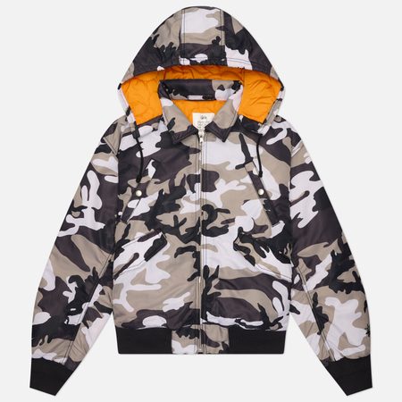 Мужская куртка бомбер Stussy Flight, цвет серый