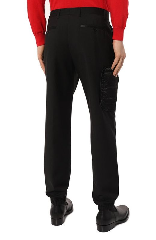 Шерстяные джоггеры Moschino 4