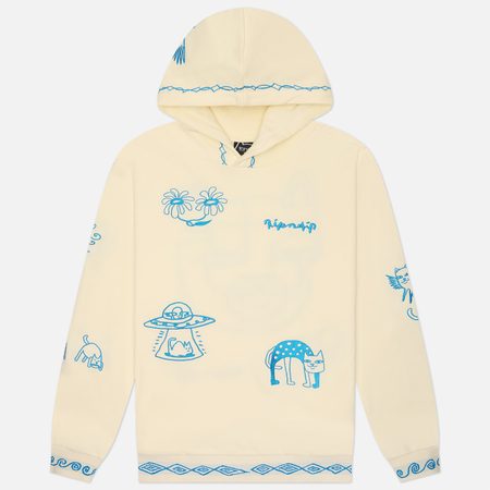 Мужская толстовка RIPNDIP Blonded Hoodie, цвет бежевый