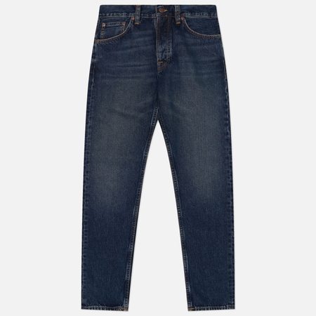 Мужские джинсы Nudie Jeans Steady Eddie II, цвет синий