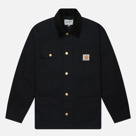 Мужская куртка ветровка Carhartt WIP Michigan Coat Summer, цвет чёрный