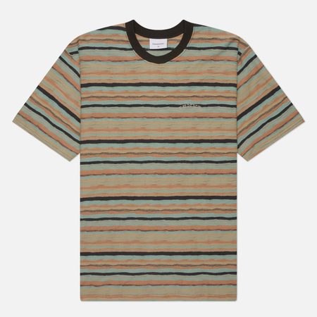 Мужская футболка thisisneverthat Wave Jacquard, цвет оранжевый