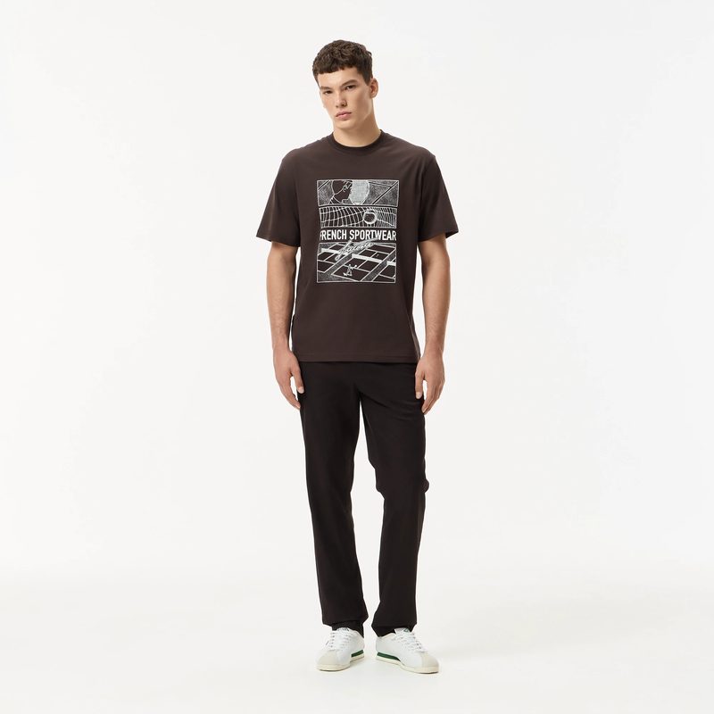 Мужские брюки Lacoste из хлопка 5