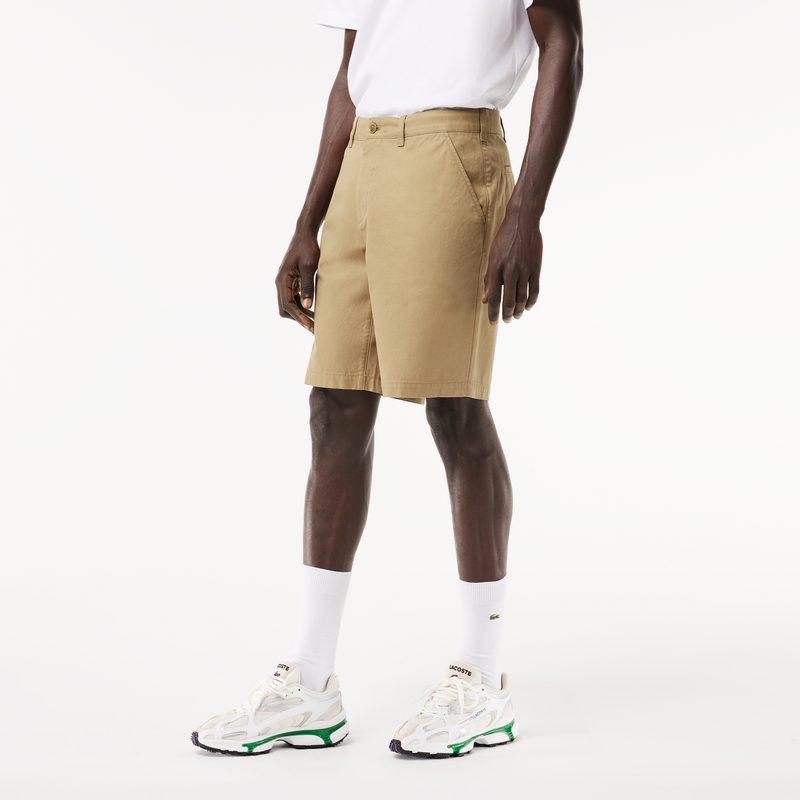 Мужские хлопковые шорты Lacoste прямого кроя 4