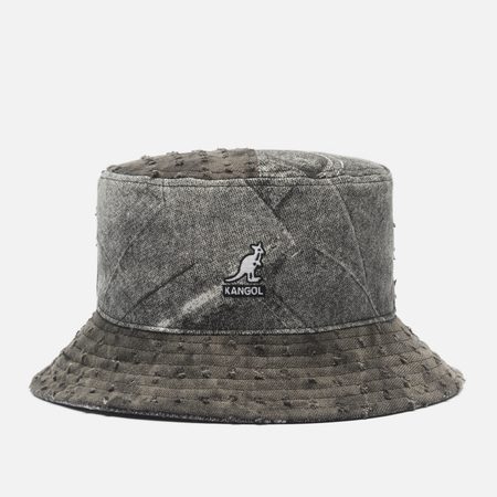 Панама Kangol Denim Mashup, цвет чёрный
