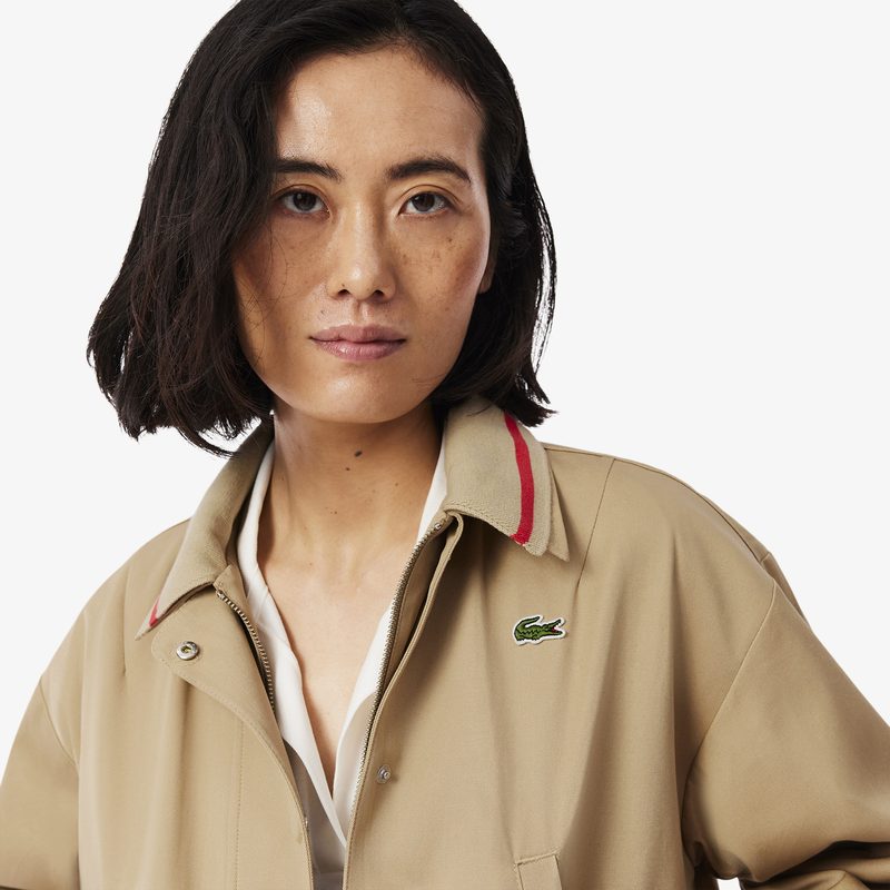 Женская куртка Lacoste из хлопка 3