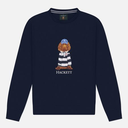 Мужская толстовка Hackett Heritage Harry Crew, цвет синий