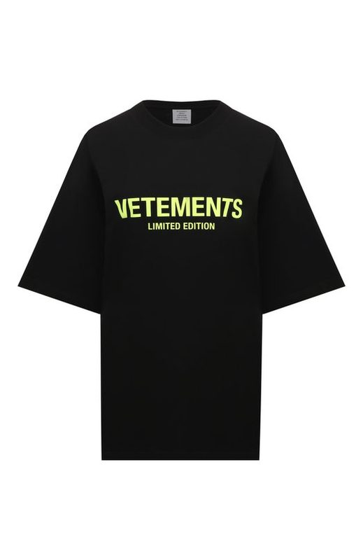 Хлопковая футболка VETEMENTS