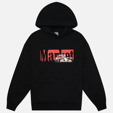 Мужская толстовка MARKET Have A Nice Race Hoodie, цвет чёрный