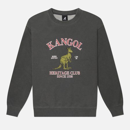 Мужская толстовка Kangol Vintage Kangaroo, цвет серый