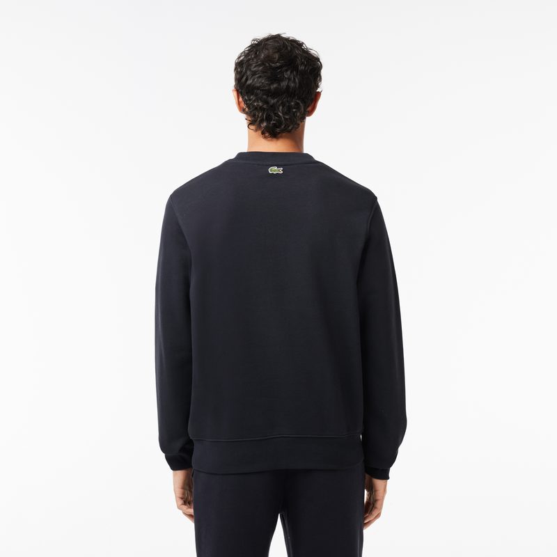 Мужской хлопковый свитшот Lacoste с флисом 2