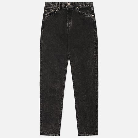 Мужские джинсы Edwin Regular Straight Kaihara Right Hand Black Denim 13 Oz, цвет чёрный