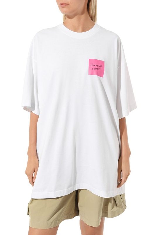 Хлопковая футболка VETEMENTS 3