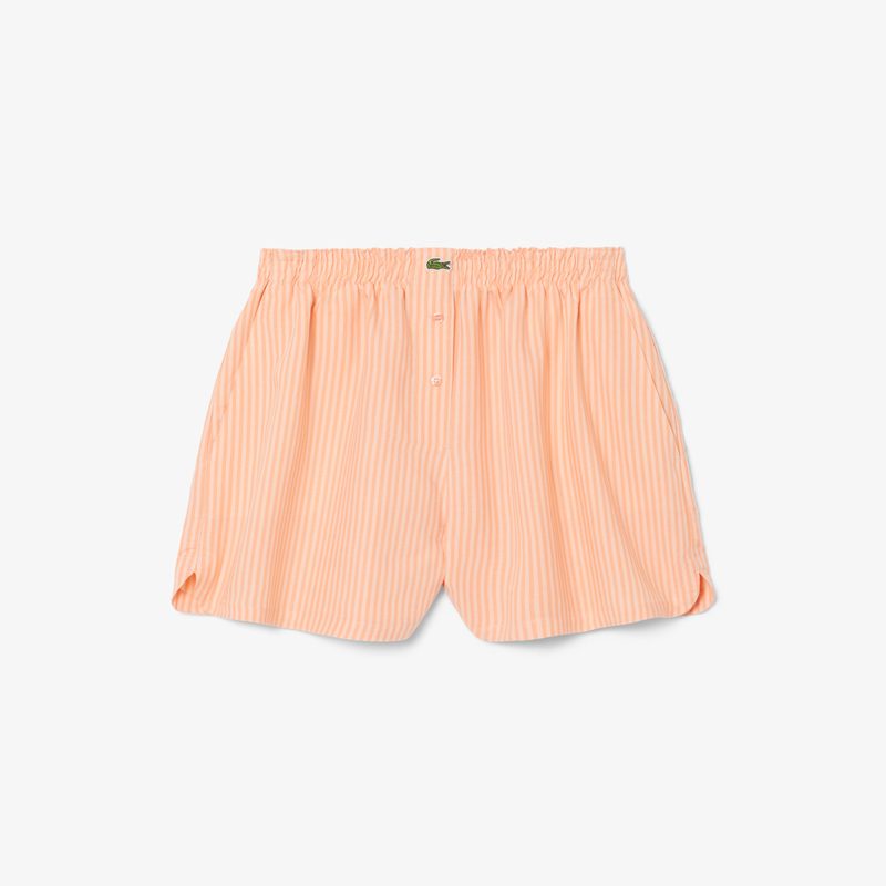 Женские шорты Lacoste из льна 4