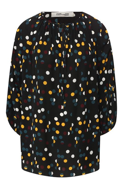 Блузка с принтом Diane Von Furstenberg