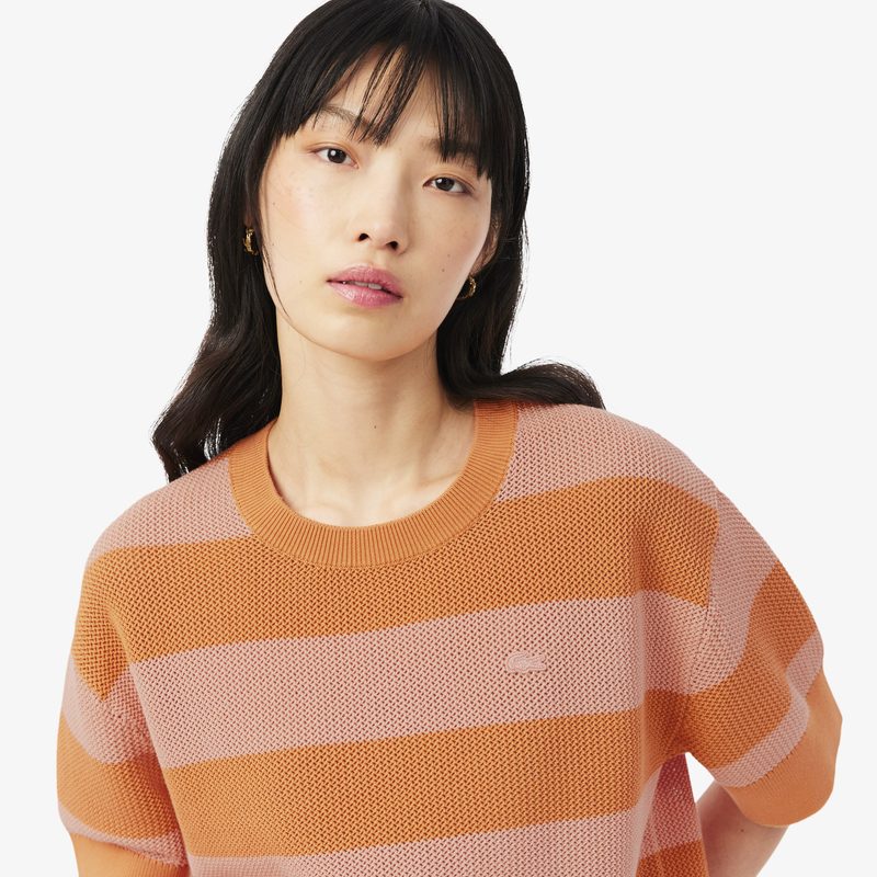 Женский свитер с коротким рукавом Lacoste 3