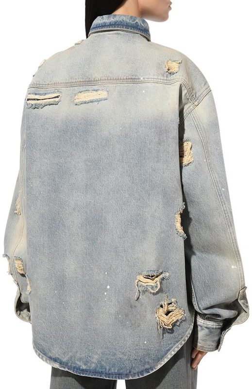 Джинсовая рубашка VETEMENTS 4