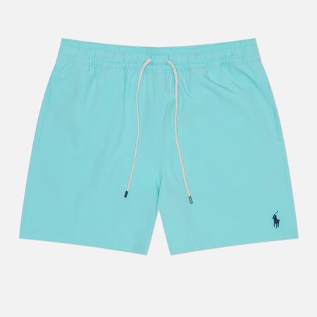 Мужские шорты Polo Ralph Lauren 5.75-Inch Traveler Classic Swim, цвет голубой