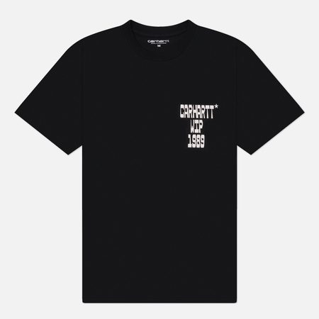 Мужская футболка Carhartt WIP Blocks, цвет чёрный