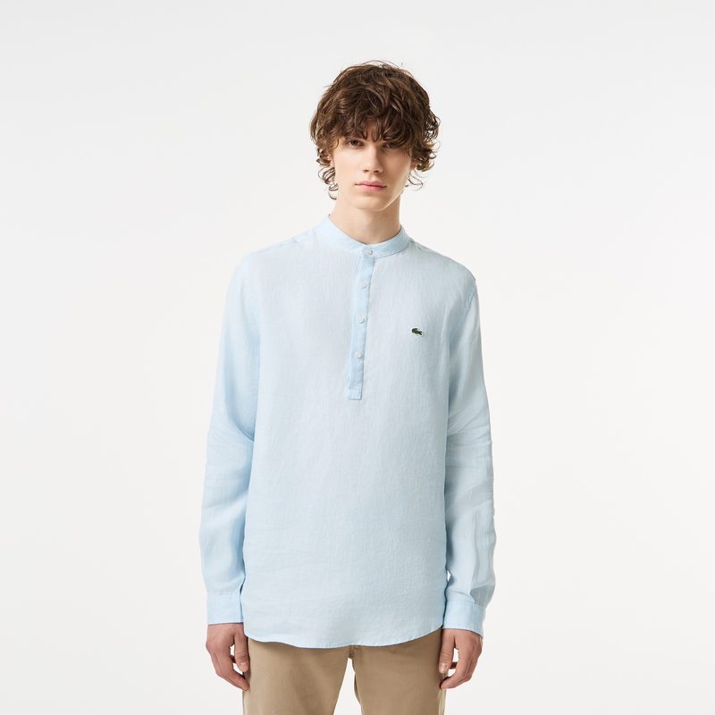 Мужская льняная рубашка Lacoste