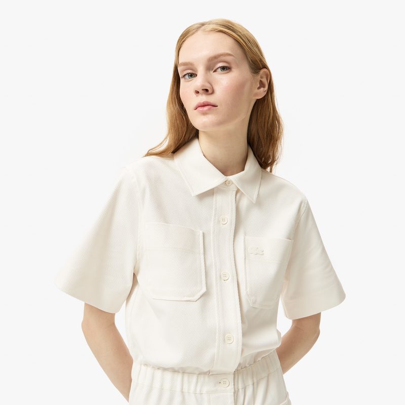 Женский комбинезон Lacoste классического кроя 3
