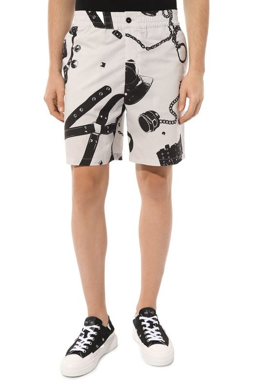 Хлопковые шорты Moschino 3