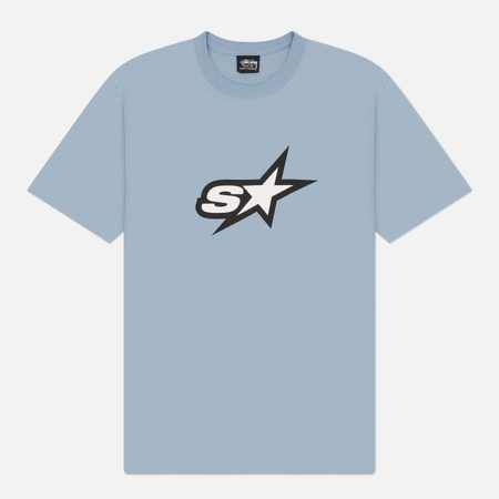 Мужская футболка Stussy Speedway Tee, цвет голубой