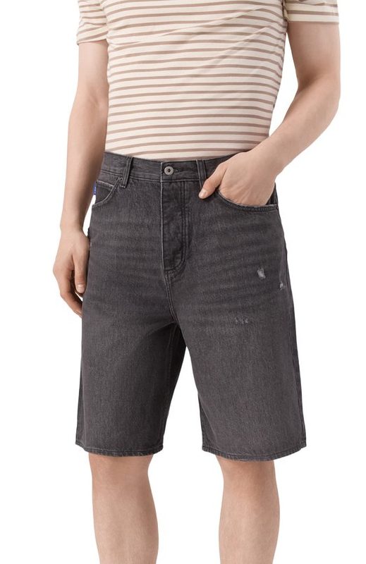 Джинсовые шорты Mason/S HUGO Blue 3