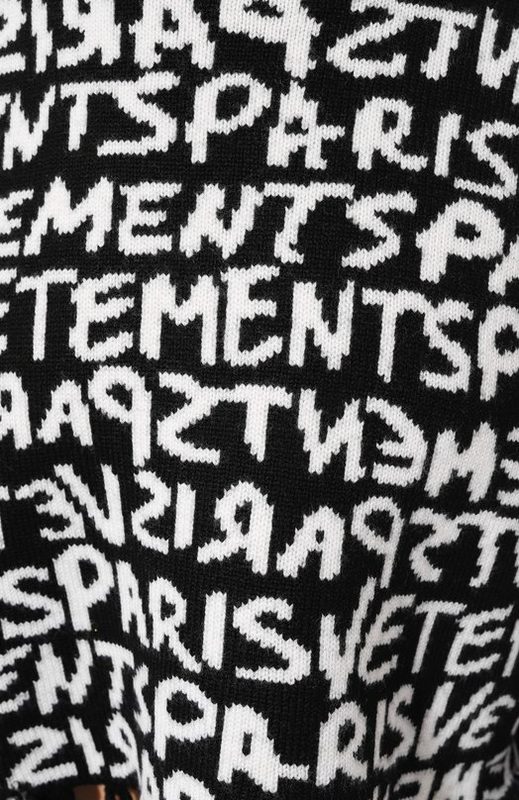 Шерстяной свитер VETEMENTS 5