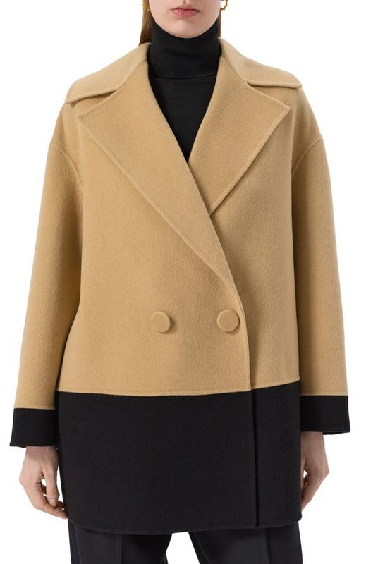 Шерстяное полупальто Max Mara Studio 3