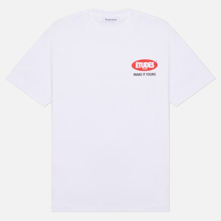 Мужская футболка Etudes Studio Relax Make It Yours, цвет белый