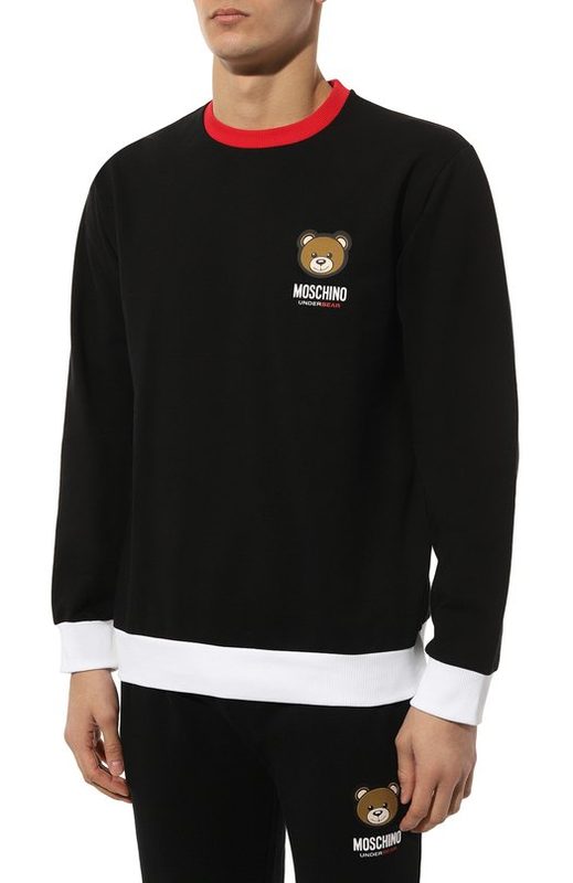Хлопковый свитшот Moschino 3