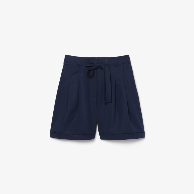 Женские шорты Lacoste из смеси льна 4