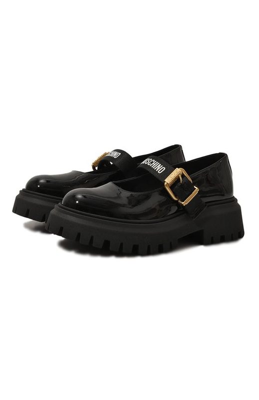 Кожаные туфли Moschino