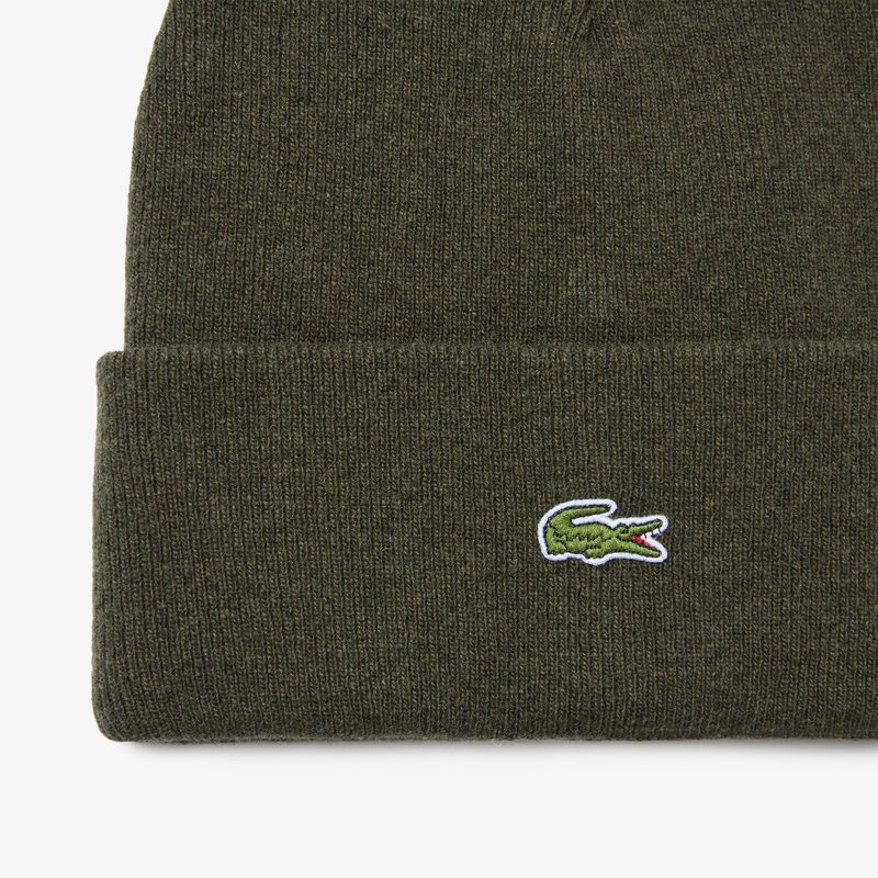 Шерстяная шапка Lacoste унисекс 2