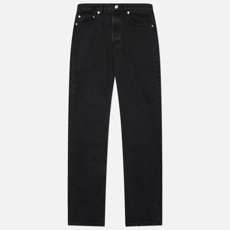 Мужские джинсы A.P.C. New Standard, цвет чёрный