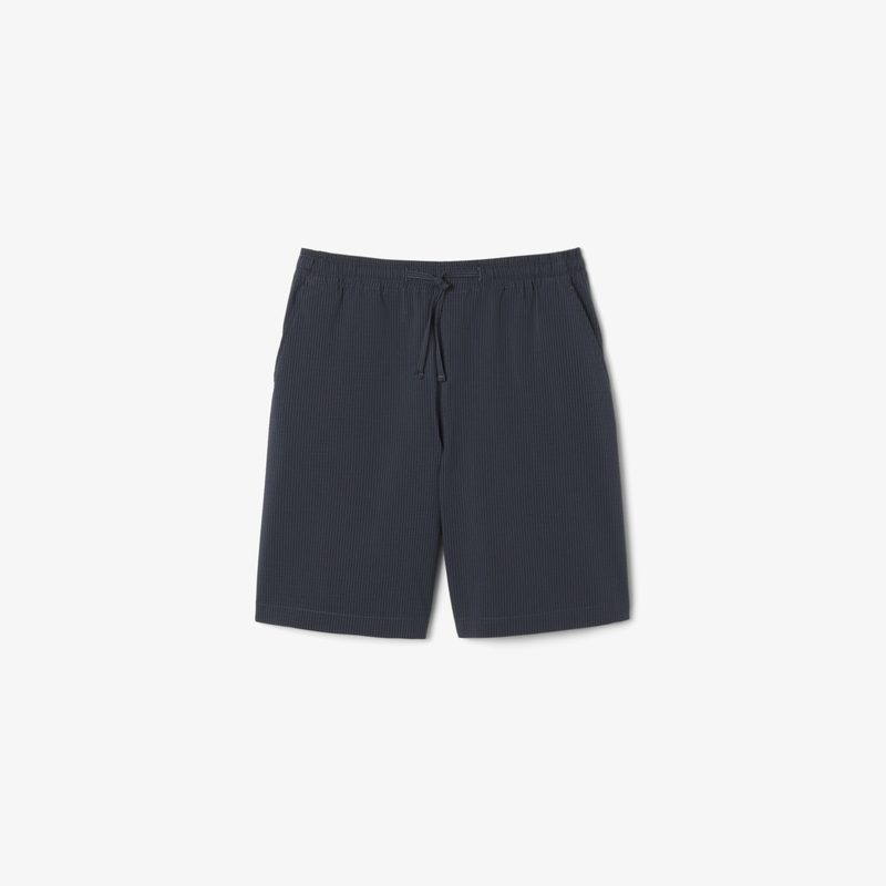 Мужские хлопковые шорты Lacoste из сирсакера 4