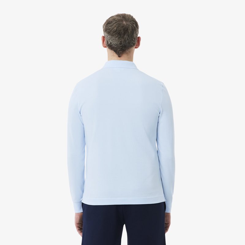 Мужское поло Lacoste с длинными рукавами 3