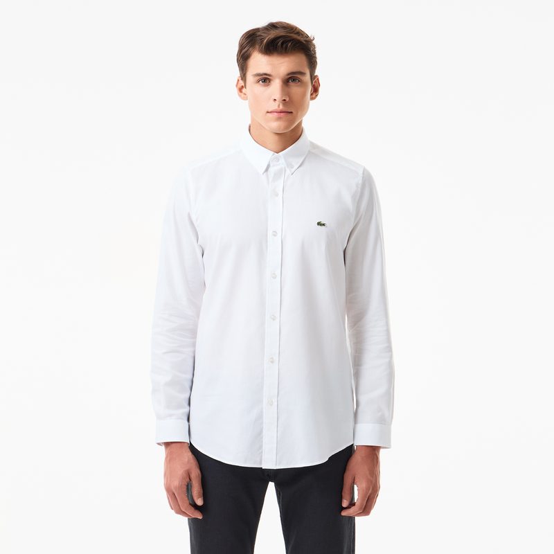 Мужская рубашка Lacoste приталенного кроя